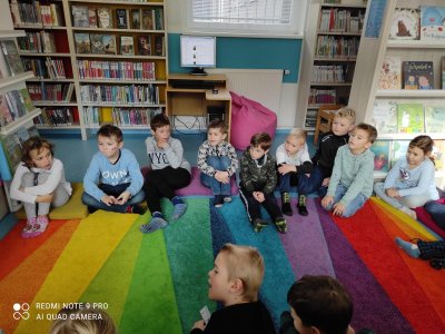 Na besedě v knihovně: Myška a pohádková polívka