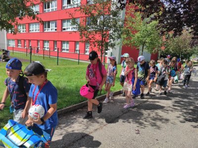 Piknik na konci školního roku