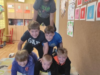 O přestávce - inspirace výtvarkou - hroznové víno, 9.10.