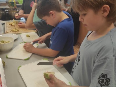 Příprava vánočního punče, 10.12.