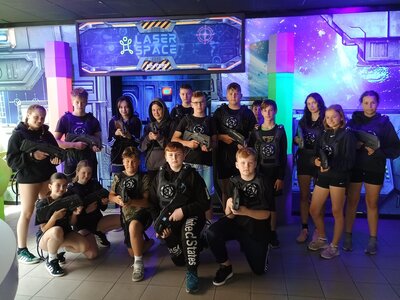 Školní výlet - Laser Space, Pardubice + spaní ve škole - 16.6.2026
