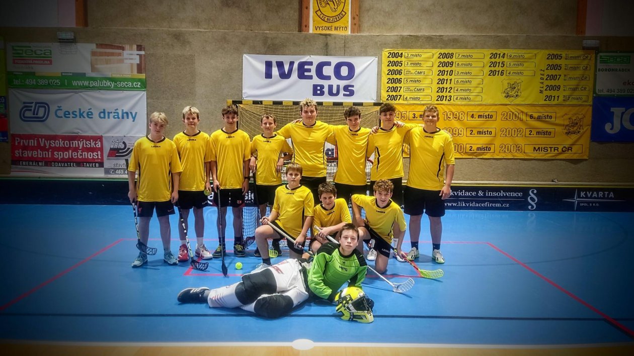 Chlapci IV. kategorie - 2. místo v okrsku