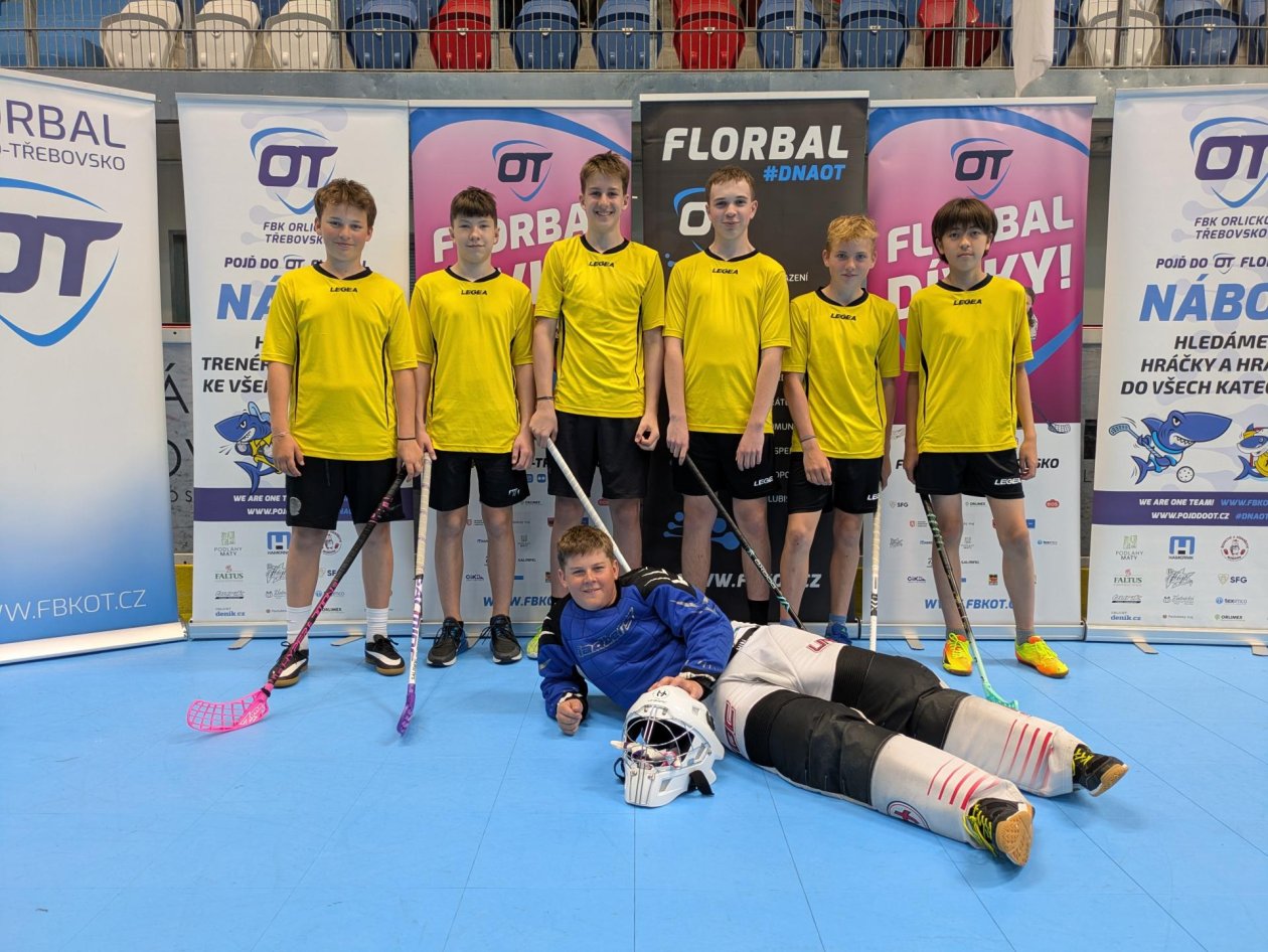 Dny florbalu 2025 - první místo v kategorii žáků 6. a 7. tříd!