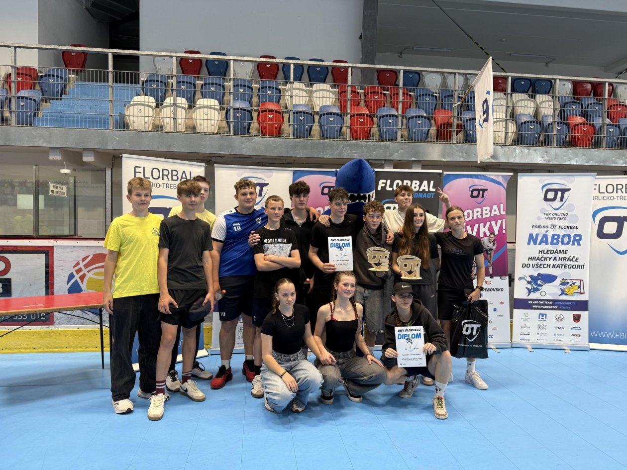 Florbalová smršť! I starší žáci zazářili v České Třebové