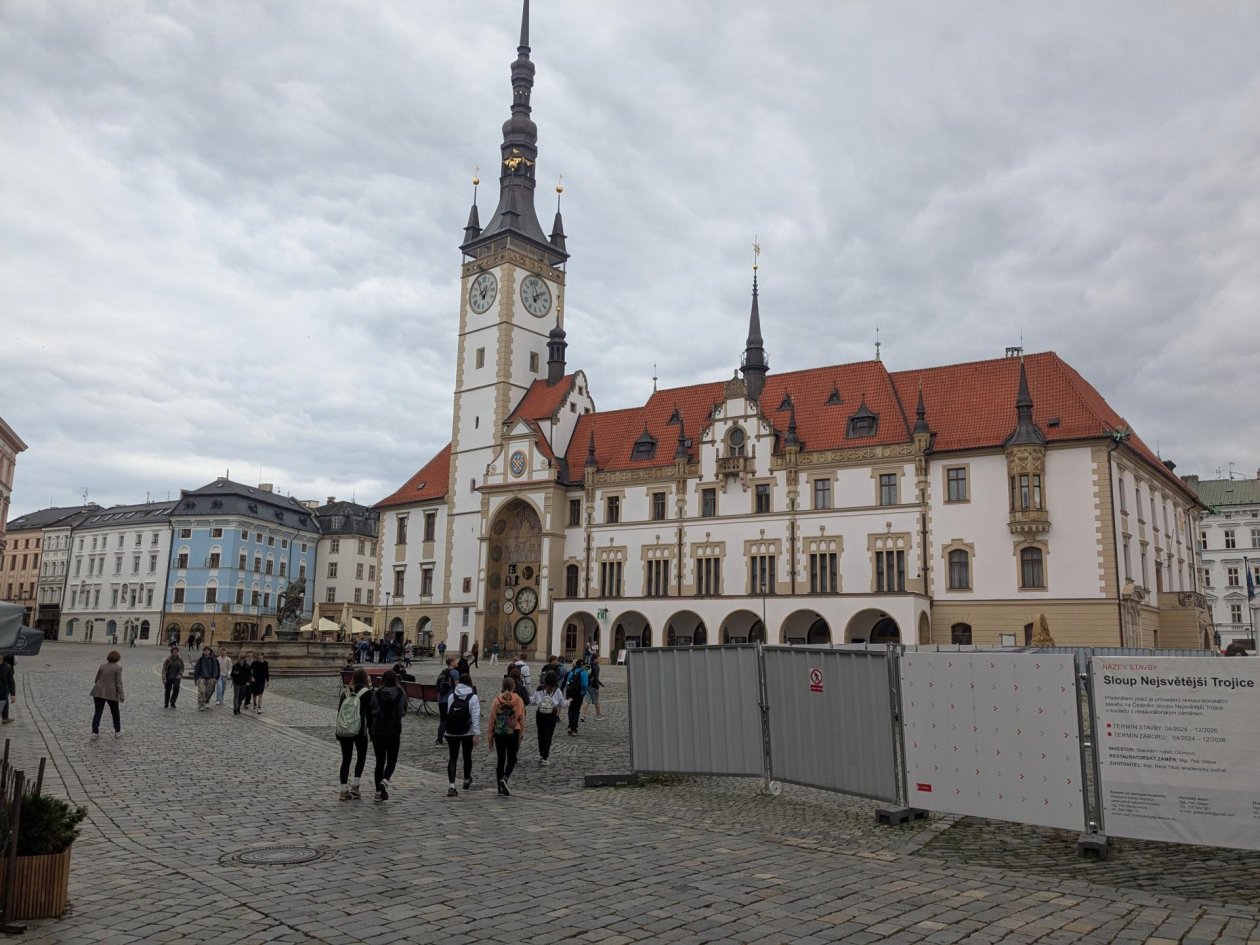 Deváťáci v Olomouci