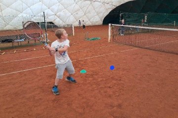 Tělocvik  3. třídy  v říjnu