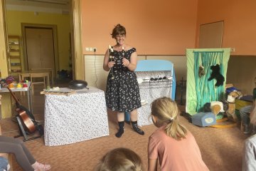 Jak flétnička vyrostla: Hudební dobrodružství plné tvoření se Sluníčkovým divadlem!