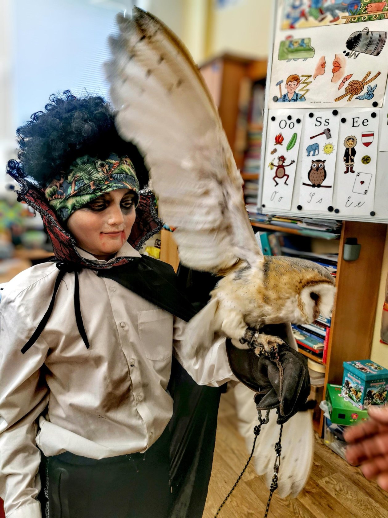 Bobíšek na návštěvě u strašidel v 1.A