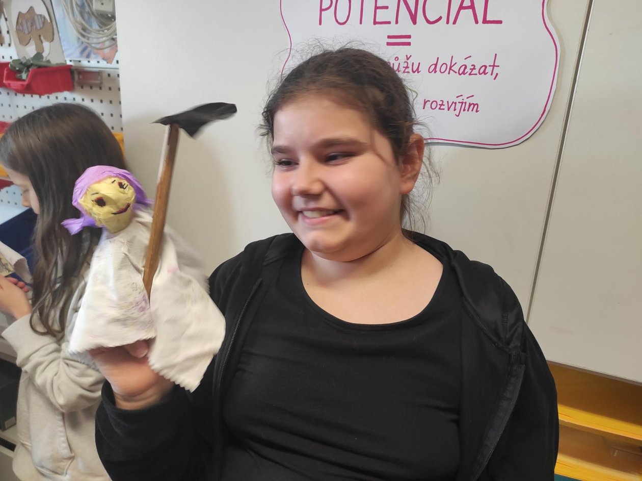 Tvoření vlastních prstových maňásků