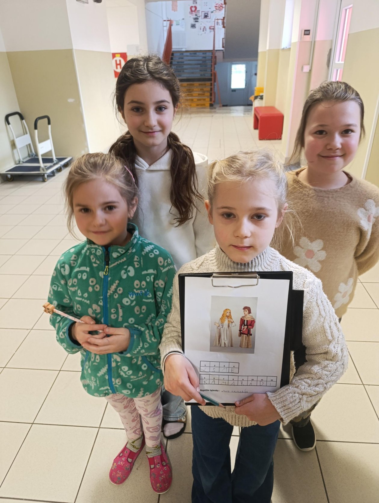 Loutkový tandem třeťáků a prvňáků