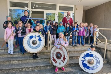 Rytíři čtenáři z 1. tříd