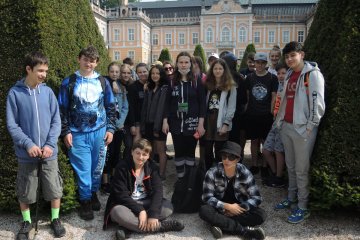 8.A v českém „Versailles“
