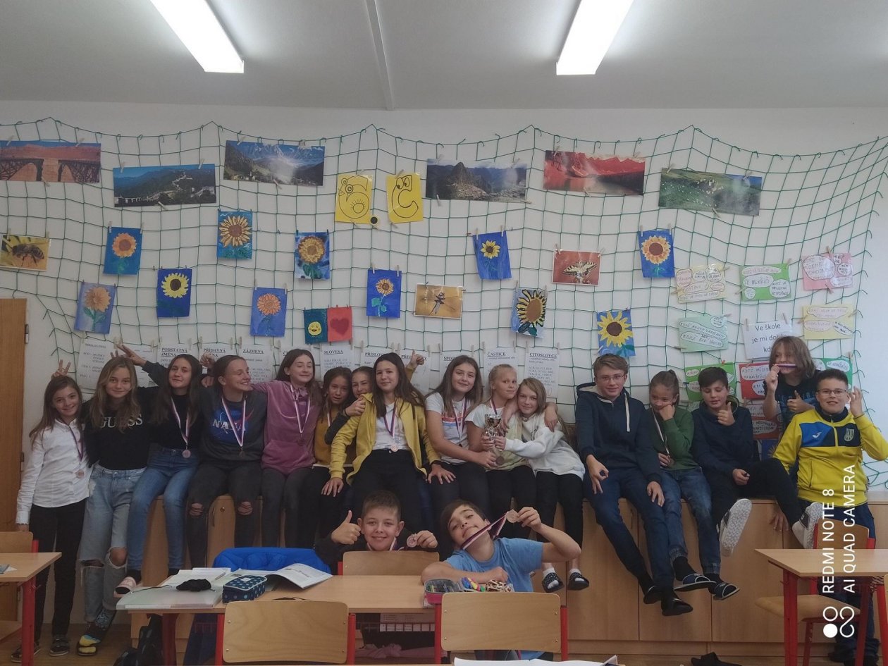 3. místo v atletickém čtyřboji
