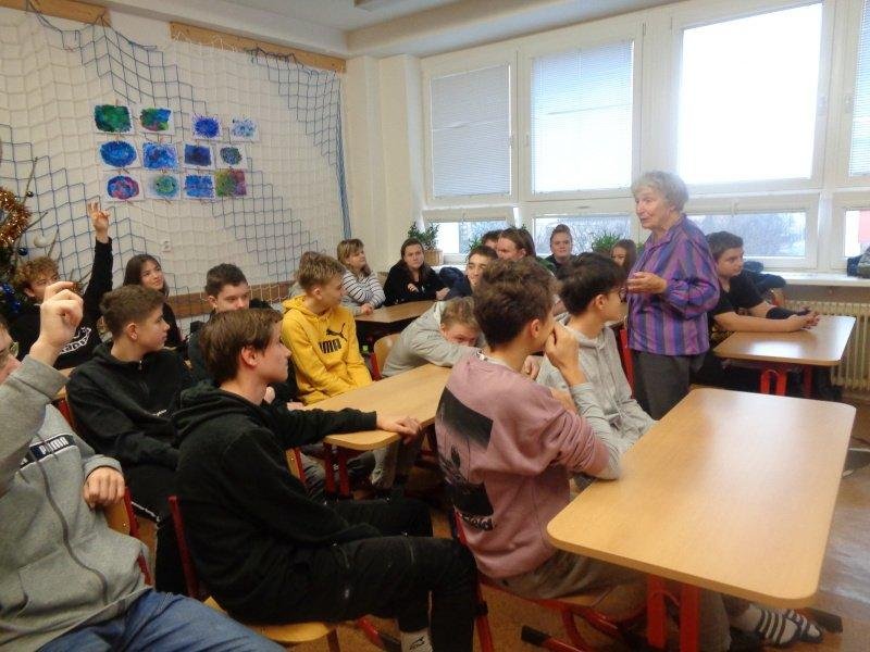 Beseda s paní Vidlákovou