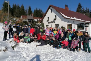 Zimní škola v přírodě páťáků na Šajtavě....lepší než v Alpách!