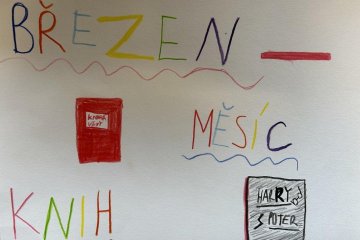 Březen - ,,měsíc knihy"
